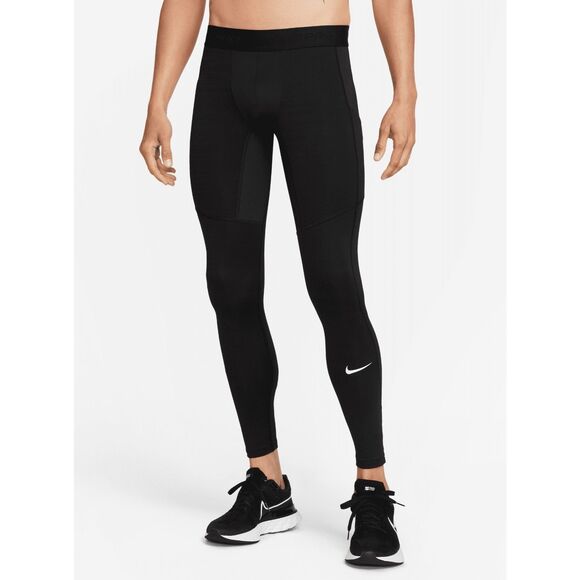 Nike Pro FB7961-010 Men’s Sz L Black Dri-FIT Warm Running Tights - Picture 14 of 15